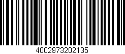 Código de barras (EAN, GTIN, SKU, ISBN): '4002973202135'
