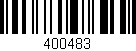 Código de barras (EAN, GTIN, SKU, ISBN): '400483'