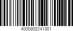 Código de barras (EAN, GTIN, SKU, ISBN): '4005800241901'