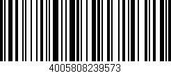 Código de barras (EAN, GTIN, SKU, ISBN): '4005808239573'