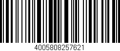 Código de barras (EAN, GTIN, SKU, ISBN): '4005808257621'