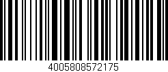 Código de barras (EAN, GTIN, SKU, ISBN): '4005808572175'