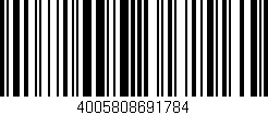 Código de barras (EAN, GTIN, SKU, ISBN): '4005808691784'