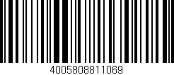Código de barras (EAN, GTIN, SKU, ISBN): '4005808811069'