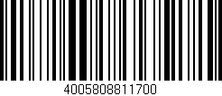 Código de barras (EAN, GTIN, SKU, ISBN): '4005808811700'