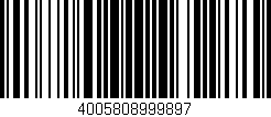 Código de barras (EAN, GTIN, SKU, ISBN): '4005808999897'
