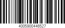 Código de barras (EAN, GTIN, SKU, ISBN): '4005900446527'
