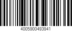 Código de barras (EAN, GTIN, SKU, ISBN): '4005900493941'