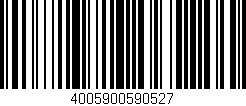Código de barras (EAN, GTIN, SKU, ISBN): '4005900590527'