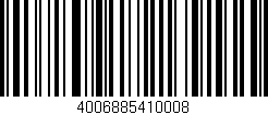 Código de barras (EAN, GTIN, SKU, ISBN): '4006885410008'