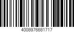 Código de barras (EAN, GTIN, SKU, ISBN): '4008976681717'