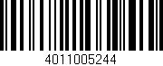 Código de barras (EAN, GTIN, SKU, ISBN): '4011005244'