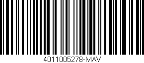Código de barras (EAN, GTIN, SKU, ISBN): '4011005278-MAV'