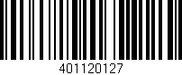 Código de barras (EAN, GTIN, SKU, ISBN): '401120127'