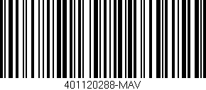 Código de barras (EAN, GTIN, SKU, ISBN): '401120288-MAV'