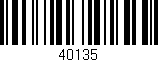 Código de barras (EAN, GTIN, SKU, ISBN): '40135'