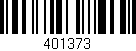 Código de barras (EAN, GTIN, SKU, ISBN): '401373'