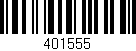 Código de barras (EAN, GTIN, SKU, ISBN): '401555'