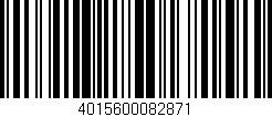Código de barras (EAN, GTIN, SKU, ISBN): '4015600082871'