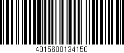 Código de barras (EAN, GTIN, SKU, ISBN): '4015600134150'