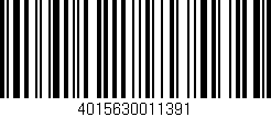 Código de barras (EAN, GTIN, SKU, ISBN): '4015630011391'
