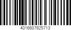 Código de barras (EAN, GTIN, SKU, ISBN): '4016607825713'