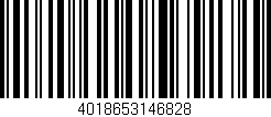Código de barras (EAN, GTIN, SKU, ISBN): '4018653146828'