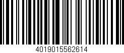 Código de barras (EAN, GTIN, SKU, ISBN): '4019015562614'