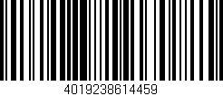 Código de barras (EAN, GTIN, SKU, ISBN): '4019238614459'