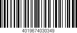 Código de barras (EAN, GTIN, SKU, ISBN): '4019674030349'