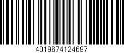 Código de barras (EAN, GTIN, SKU, ISBN): '4019674124697'