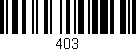 Código de barras (EAN, GTIN, SKU, ISBN): '403'