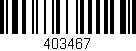 Código de barras (EAN, GTIN, SKU, ISBN): '403467'