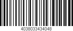 Código de barras (EAN, GTIN, SKU, ISBN): '4038033434048'