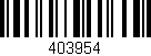 Código de barras (EAN, GTIN, SKU, ISBN): '403954'
