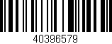Código de barras (EAN, GTIN, SKU, ISBN): '40396579'