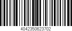 Código de barras (EAN, GTIN, SKU, ISBN): '4042350623702'