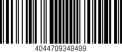 Código de barras (EAN, GTIN, SKU, ISBN): '4044709348489'