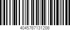 Código de barras (EAN, GTIN, SKU, ISBN): '4045787131208'
