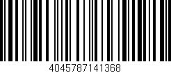 Código de barras (EAN, GTIN, SKU, ISBN): '4045787141368'