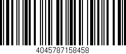Código de barras (EAN, GTIN, SKU, ISBN): '4045787158458'