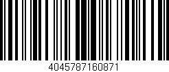 Código de barras (EAN, GTIN, SKU, ISBN): '4045787160871'