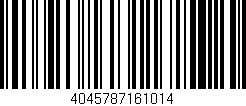 Código de barras (EAN, GTIN, SKU, ISBN): '4045787161014'