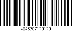 Código de barras (EAN, GTIN, SKU, ISBN): '4045787173178'