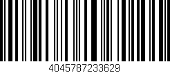Código de barras (EAN, GTIN, SKU, ISBN): '4045787233629'