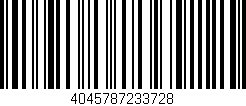Código de barras (EAN, GTIN, SKU, ISBN): '4045787233728'