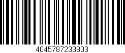 Código de barras (EAN, GTIN, SKU, ISBN): '4045787233803'