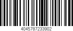 Código de barras (EAN, GTIN, SKU, ISBN): '4045787233902'