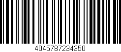Código de barras (EAN, GTIN, SKU, ISBN): '4045787234350'