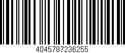 Código de barras (EAN, GTIN, SKU, ISBN): '4045787236255'